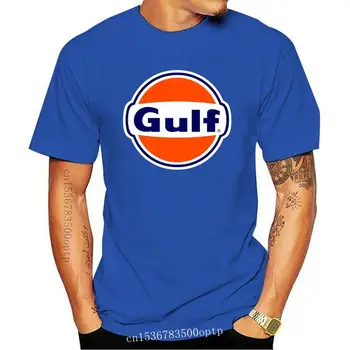 Camiseta de la gasolinera Gulf Automotive Race против barra de Gas petróleo (1)