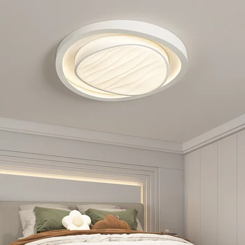 Led плафониери в скандинавски стил за спалня, осветителни Тела с модерен дизайн, Тавана лампа за дневна, кухня с дистанционно управление, украса на кабинета
