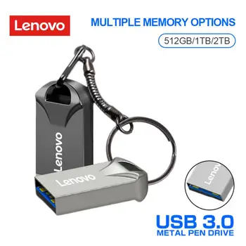 Lenovo 2 TB USB3.0 Флаш Памет Високоскоростна Флаш-Памет Водоустойчив Стик Преносим Флаш Диск 1 TB USB-Диск За Лаптоп Ps4 Ps5