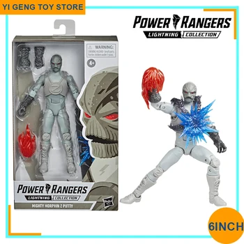 Оригиналната колекция Power Rangers Светкавица, статуетка Mighty Morphin Z Замазка, 6-инчов са подбрани модел, играчки за кукли, подаръци за деца