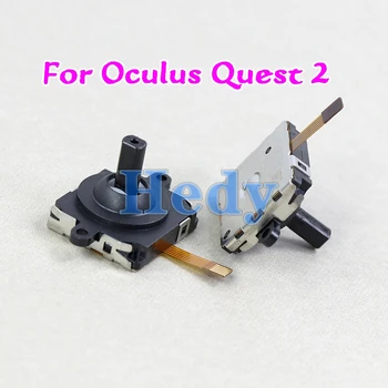 2 бр. Оригинален 3D аналогов джойстик за Oculus Quest 2 Части и аксесоари за модул перекидывания контролер за OQ2 VR Ляво и дясно