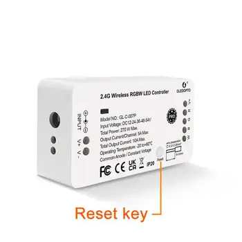 Gledopto Digital RF RGB IC Strip Controller Адресуемое Гъвкаво Управление на Осветлението Динамичен Светлинен Ефект За Светодиода WS2811 WS2812