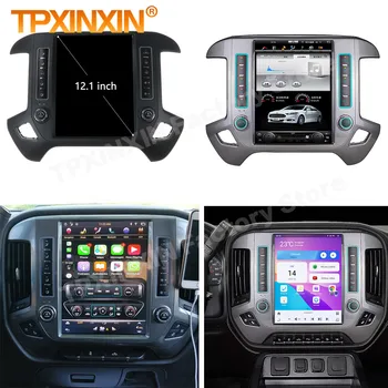 Автомобилно Радио С Телевизор Android 11 За Chevrolet Silverado GMC Sierra 2014 2015 2016 2017 2018-2020 Радио Coche С Bluetooth GPS