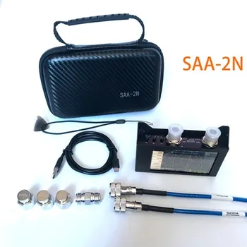 4-инчов дисплей ССА-2N NanoVNA V2 3GHz 2.2 версия с батерия 3000 ма Вектор Мрежов Анализатор HF VHF UHF Антена Анализатор