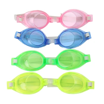 Силиконови очила за плуване, детски очила за плуване, анти-мъгла, защита от ултравиолетови лъчи, младежки очила за плуване