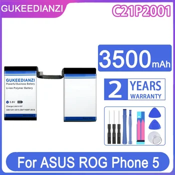 GUKEEDIANZI Взаимозаменяеми Батерия C21P2001 C21P2002 3500 mah/5500 mah За ASUS ROG Phone 5 5S/Zenfone 8 Flip Zenfone8 ZS673KS I005DA
