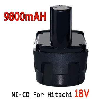 Акумулаторна батерия 18v 4.8/6.8/9.8/12.8 А за бормашини-шуруповерта Hitachi Power Tool: EB1820 EB1812 EB1830H EB1833X EB18B 322437