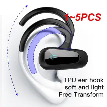 1 ~ 5ШТ TWS-Т8 Слушалки С Въздушна Проводимост на Костната Проводимост, Монтирани На Ухото, Безжични Слушалки Blue-зъб, Спортен Бизнес-Слушалки С
