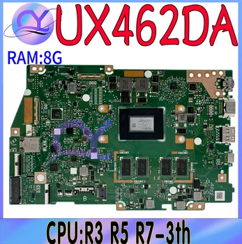 UX462DA дънна Платка За лаптоп ASUS Zenbook Flip 14 UM462 UX462QA UX462D Q406DA дънна Платка С R3-3200U R5-3500U ах италиански хляб! r7-3700U 8G/RAM