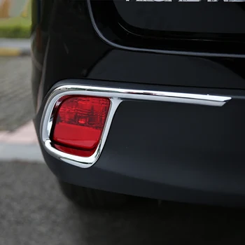 За Toyota Highlander Kluger 2014 2015 2016 2017 2018 ABS Хромирани Задни фарове за мъгла Фарове Рамка Капак Тапицерия на Колата Стил 2 елемента