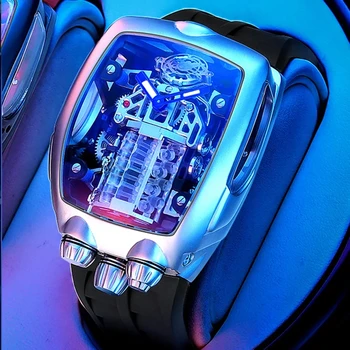 Мъжки часовник PINDU Design най-добрата марка за Луксозни военни Спортни Мъжки Часовници NH05, Автоматични Часовници, Водоустойчиви Механични Часовници, мъжки montre homm