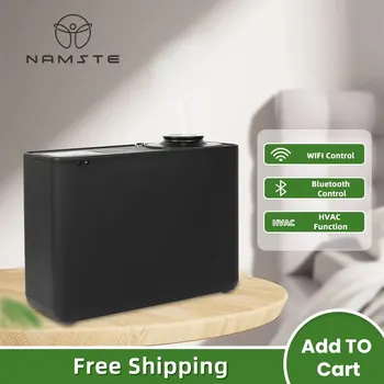 NAMSTE 4000M3 Ароматни дифузор с етерично масло, управление по Wi-Fi Bluetooth функция, климатична инсталация, Електрически ароматен оазис за дома и хотела