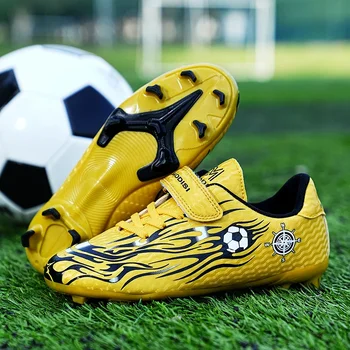Детски футболни обувки Професионални спортни обувки TF / AG, мъжки футболни обувки, маратонки, детски футболни обувки за футзала в градината, за момчета и момичета