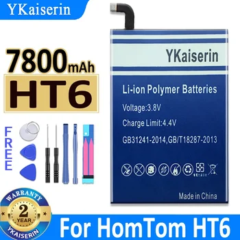 7800 mah YKaiserin Батерия за Oukitel K6000 Pro K6000Pro/За Ulefone Power/За DOOGEE T6 Pro T6Pro /За Homtom HT6