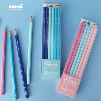 12 бр. /кор. Японски комплект моливи Uni Mitsubishi STAR PALETTE 5050 HB, нетоксични шестиугольные моливи за изпита по изкуството