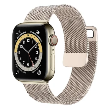 Каишка за apple watch Band 44 мм 45 мм 41 мм Ultra 49 мм 42 мм 40 мм 45 мм Milanese Loop гривна correa iwatch series 8 7 3 4 5 6 SE