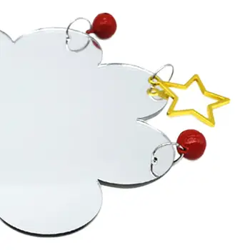 Огледално играчки за пилета с камбана, Подвесное Огледало за птици, Играчки пилета за кокошки