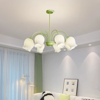 AFRA Модерна Осветителна Полилеи Led осветление Таван Ретро Дизайн Въже Творчески Окачен Лампа за Дома Спални