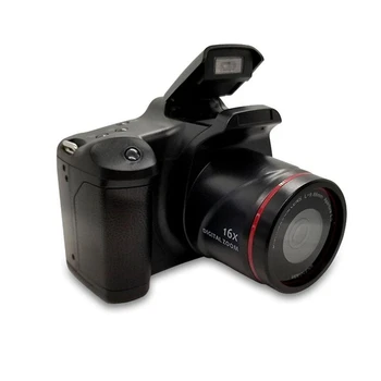 НАПЪЛНО преносима камера за видеоблогинга за пътуване, 16-кратно цифрово увеличение, slr камера 1080P HD със защита от уплаха, фотоапарати за директно излъчване