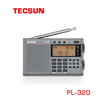 Ново радио TECSUN PL-320 FM/AM/SW/WM/Полнодиапазонное Радио DSP Приемник, FM Стерео Портативно Радио TECSUN PL320