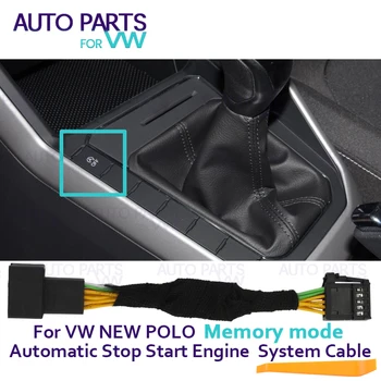 Автоматично Спиране на Системата за Стартиране на двигателя Изключване на Устройството за Управление със Сензор за Свързване на Кабел за Отмяна на Спирането за VW New POLO Режим Памет
