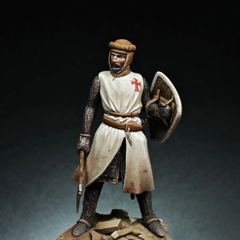 Новата поставка за древния воин 1/32 в разглобено формата, фигурка от смола, Неокрашенная модел, Комплект