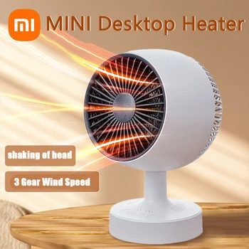 Xiaomi Нов вентилатор Електрически нагревател, отопление фенове, Мини-PTC-вентилаторна печка, тепловентиляторы за баня, Портативен умен вентилаторна печка за дома