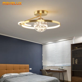 Светлина в спалнята си Прост, Модерен Led Тавана Лампа Home Master Bedroom Light 2023 Нови Полилеи за детска стая Nordic Luxury Star Sky