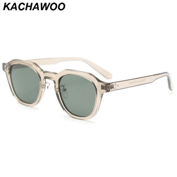 Слънчеви очила в рамки Kachawoo TR90, поляризирани мъжки мулти фасетиран оранжеви, зелени и сини дамски слънчеви очила в корейски стил, летни нюанси, топли