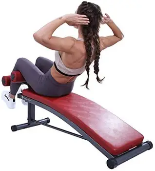 Пейка за коремни преси Gym Form-качествена пейка с дръжка за обратно за нея - надеждно тренажерное обзавеждане за вашия домашен фитнес. По-ефективно, отколкото обичайната 