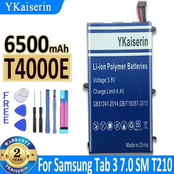 YKaiserin Нов Настолен Батерия За Samsung Galaxy Tab 3 7,0 T210 T4000E T211 SM T215 GT P3200 P3210 6500 ма Bateria