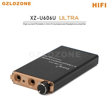 XZ-U606U Ултра HIFI Сильноточный Преносим 4,4 мм е Напълно Балансиран Усилвател За Слушалки Телефонен Предусилвател