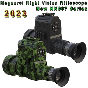 Цифров мерник за нощно виждане 1080P NK007plus, монокуляр, инфрачервена камера 200-400 М с акумулаторна батерия за лов на открито