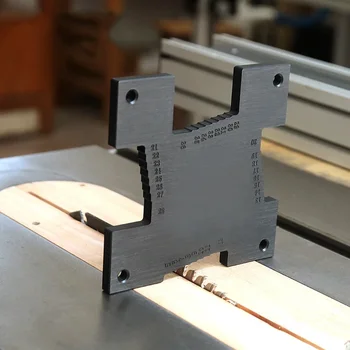2 елемента машина за висока точност Измерване на височина 5-36,5 мм, Маса за Дърводелски Електрически циркуляр Гравиране машина Инструмент за Измерване на Линия