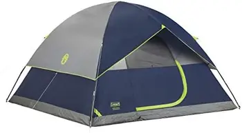Кемпинговая палатка Sundome, Куполна Палатка в 2/3/4/6 човек с лесен монтаж, В комплект Rainfly и Пол WeatherTec за защита от вода, 2 на Вятъра