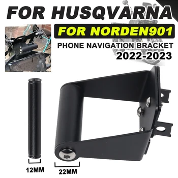 За Husqvarna Norden 901 Norden901 2022 2023 Аксесоари за мотоциклети Държач за смартфон Планина за мобилен телефон Скоба за GPS навигация