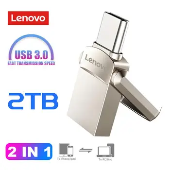Lenovo Usb 3.0 Флаш-Памет и 128 GB USB 3.0 Високоскоростна Карта Type-C OTG Флаш Памет Memory Stick USB Подарък helloween идват За Настолен КОМПЮТЪР
