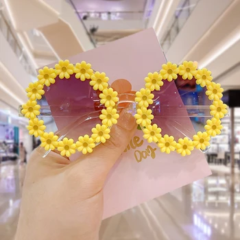 Летните слънчеви очила Daisy Sun Flower Улични Детски слънчеви очила Слънчеви очила за партита Дамски очила с UV400