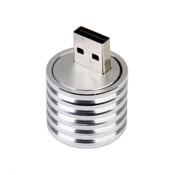 3X Алуминий 3 W USB led лампа изход прожектор фенер бяла светлина