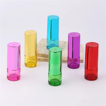 Парфюм от цветно стъкло цилиндрична форма обем 1БР 20 мл, преносим флакон-спрей бутилка, бутилка за издаване на козметични проби, Празна бутилка