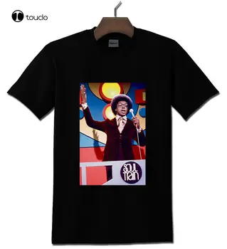 Дон Корнелиус От Soul Trains, черна тениска S-5XL, бабушкина риза