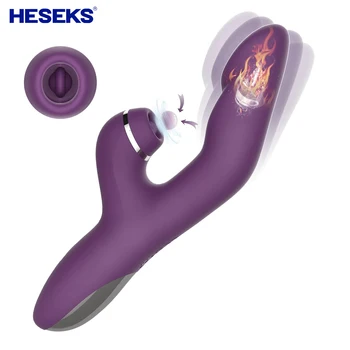 HESEKS Ближе Секс-играчки за възрастни, за жени, Пулсиращи Вибратори точка G, Вибратор, Нагревающий вибратор за жените, Стимулатор на клитора