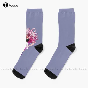 ANDROID 21 Чорапи Candyland, забавни чорапи за мъже, Персонални мъжки чорапи за възрастни, юноши, младежи, Коледен подарък HD-ВИСОКО КАЧЕСТВО