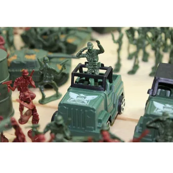 307 бр. Комплект от фигури на войници за военни игри, модел играчки