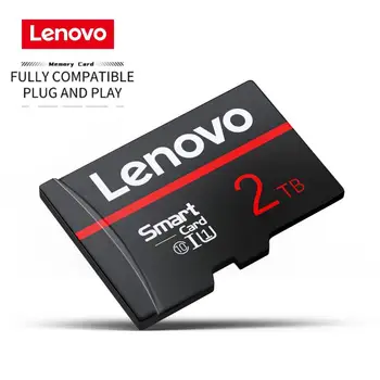 Lenovo 2TB Flash SD Карта с Памет 1TB 512GB 256GB Micro SD TF Карта 128GB V30 Високоскоростно Mini SD Карта За Игри на Nintendo Switch