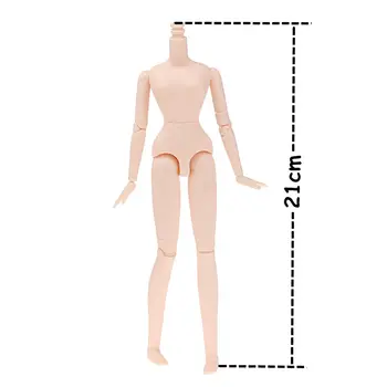 Само за кукли Xiaojing съвместно тялото 21 см естествена кожа на краката играчка подарък за Деня на Късмет Безплатна Доставка