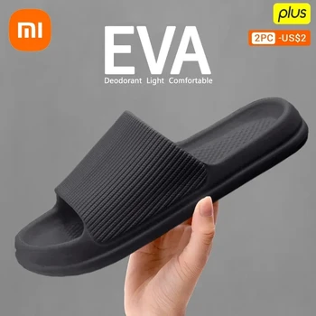 Дамски домашни чехли за баня на дебелото платформата на Xiaomi, изчислителни чехли, домашни пързалки от EVA подметка, Летни джапанки нескользящие
