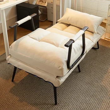 Офис складное стол с двойна употреба за следобеден сън по обяд, Дишаща свободно време, а Просто двустранно трубчатое фотьойл-легло, сгъваем стол